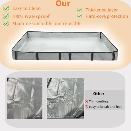 DZWLKJ Guinea Pig Cage Liner showcasing thick waterproof fabric for durability.