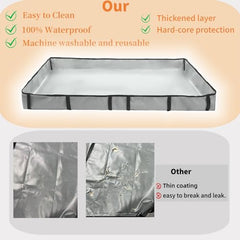 DZWLKJ Guinea Pig Cage Liner showcasing thick waterproof fabric for durability.