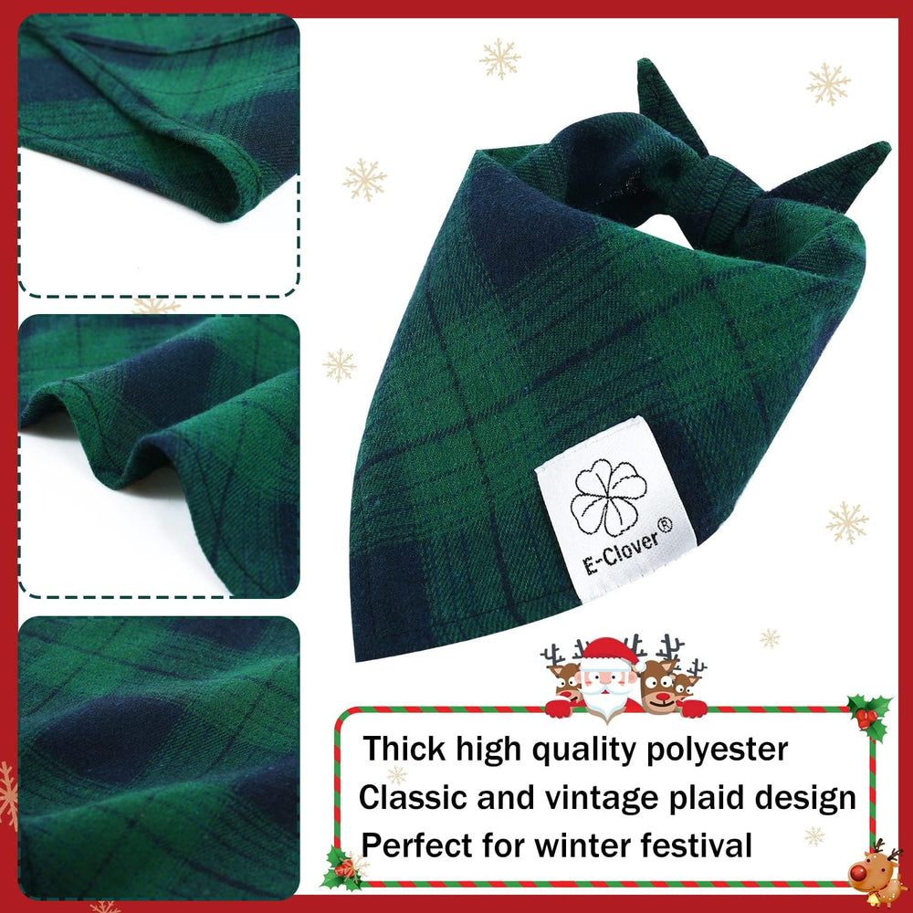 E-Clover green scrunchie wrist accessory doubles as hair tie.