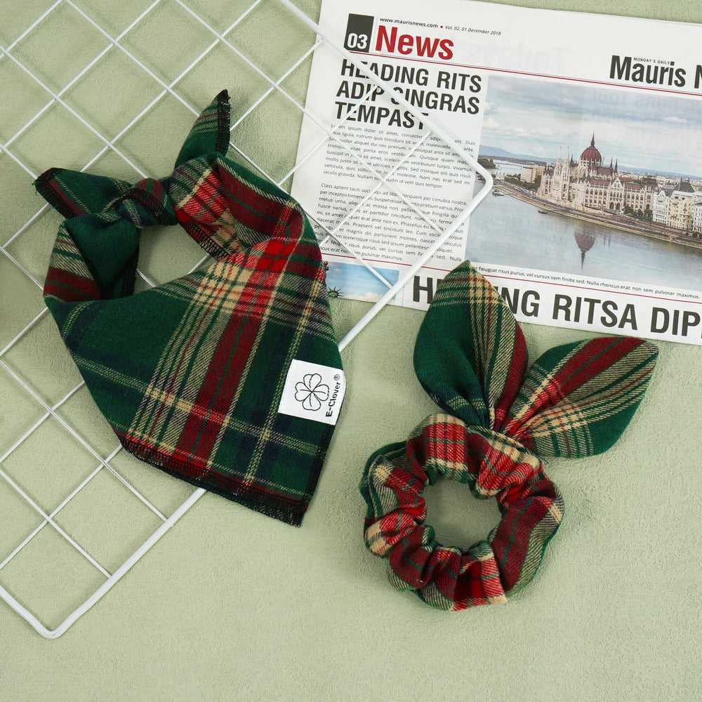 E-Clover easy-care bandana is quick to wash and dry.