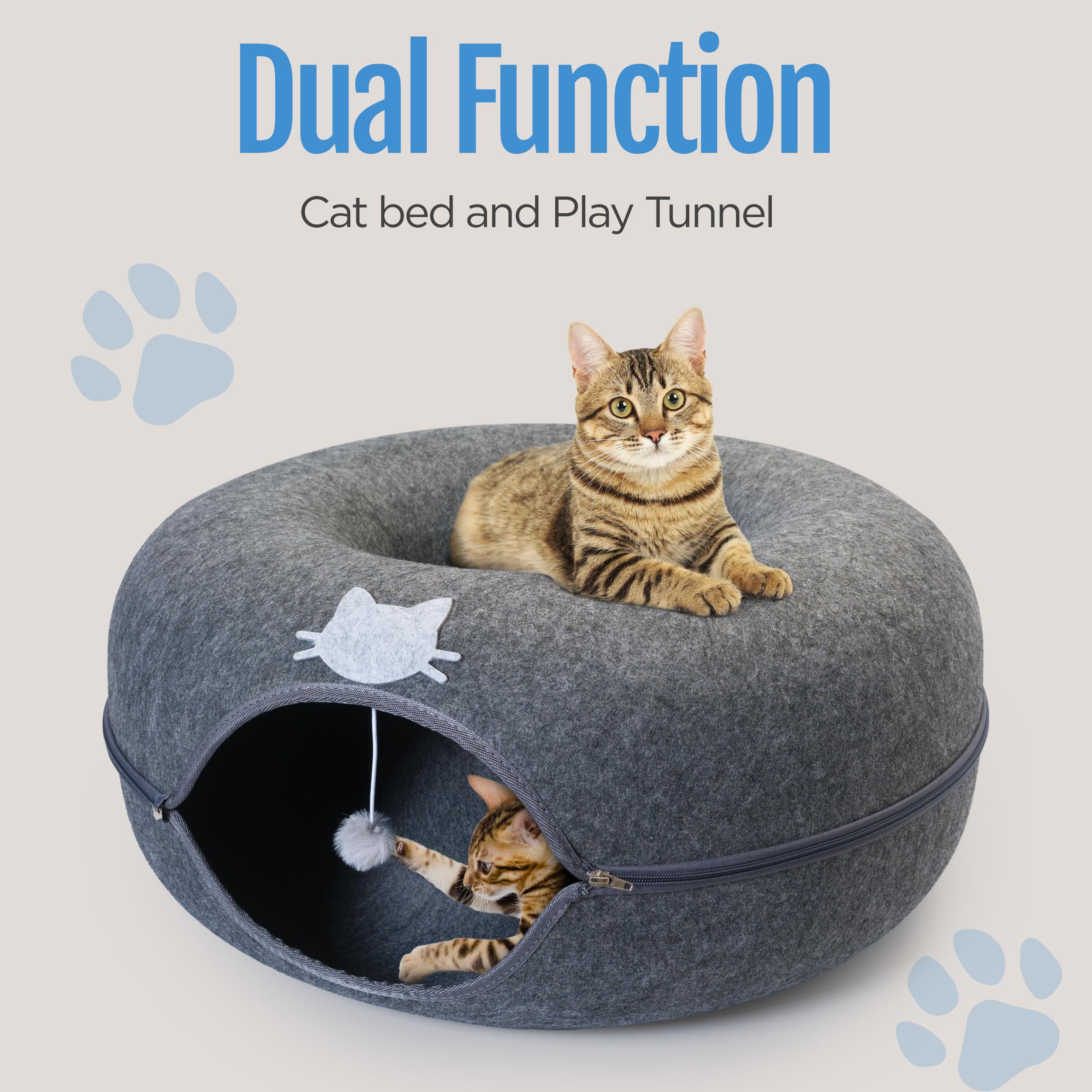 E & E's Meow Mansion 3 toy balls show interactive playtime enrichment.