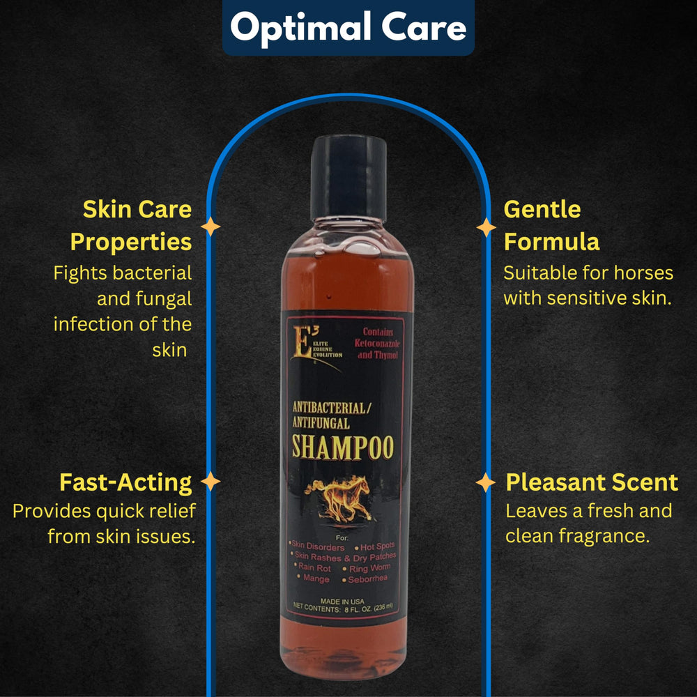 E3 shampoo lather close-up shows rich foam for cleansing and comfort.