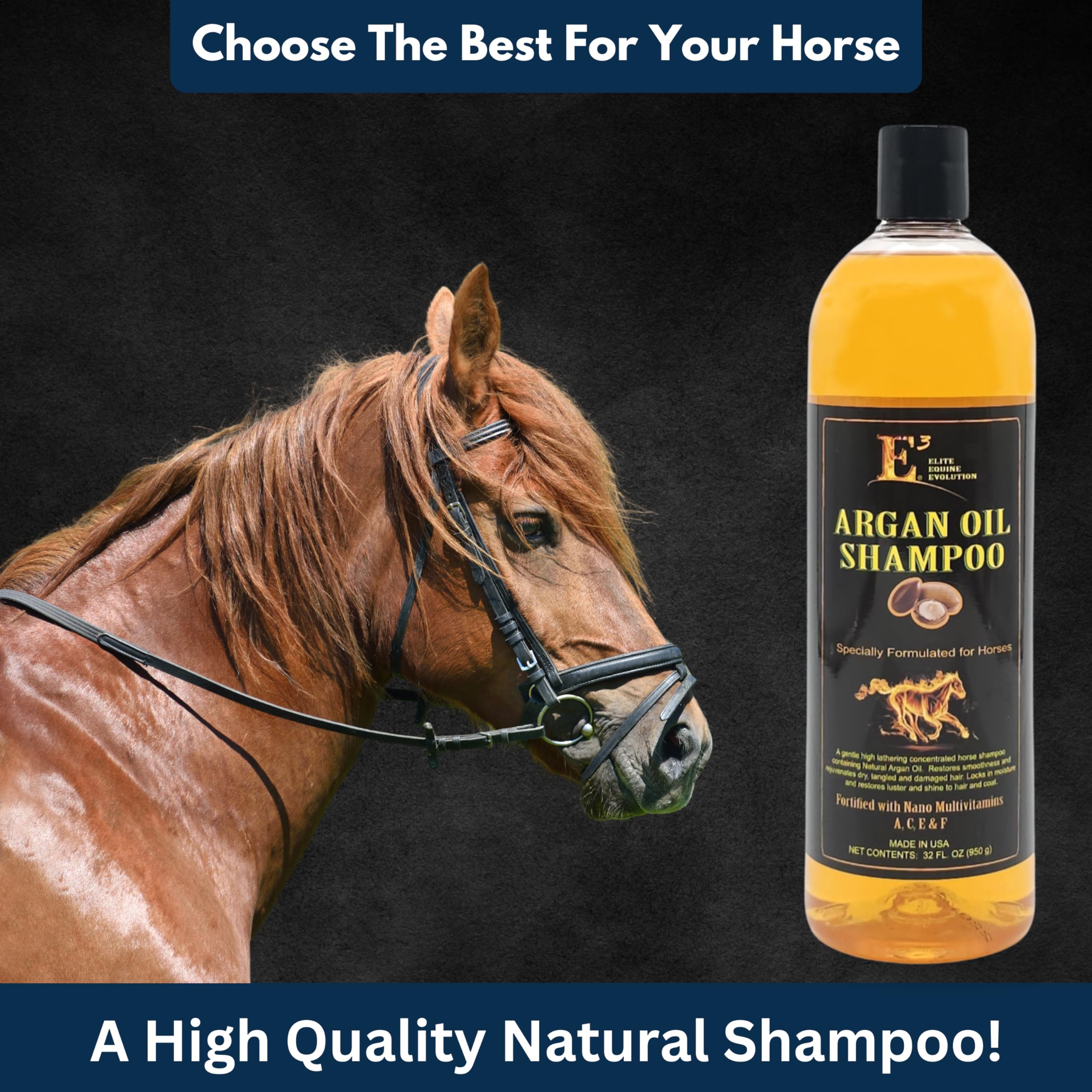 E3 Argan Oil Shampoo gentle paws image indicates soothing cleanse