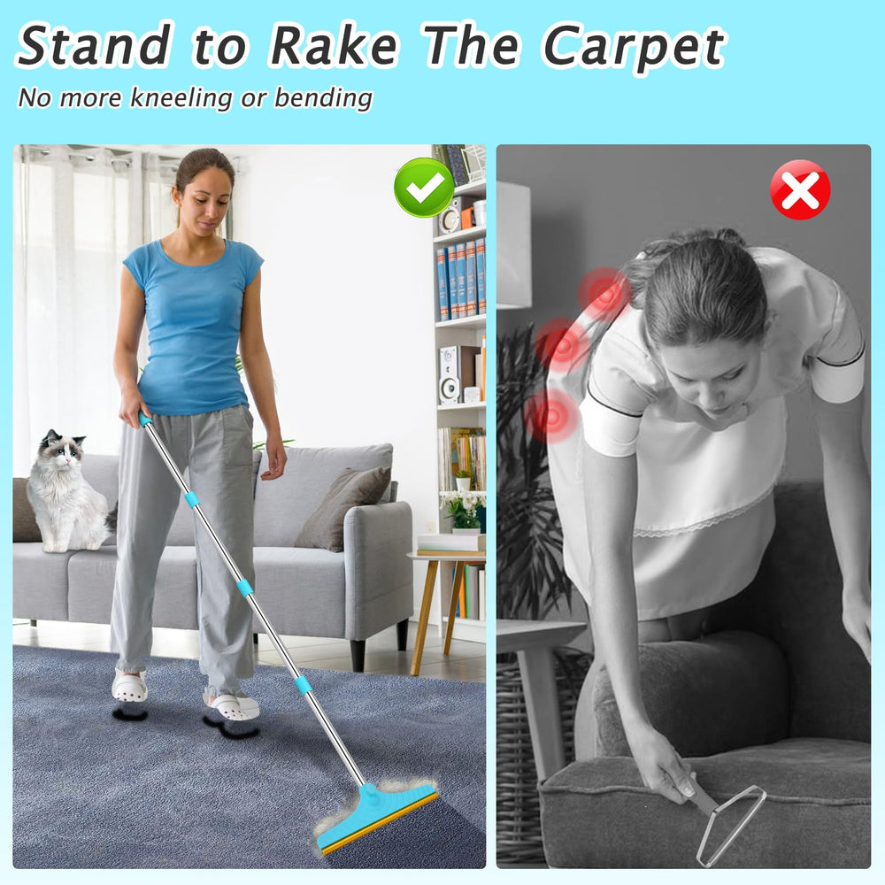 Eaersan metal teeth durability highlights long-lasting cleaning performance on carpets.