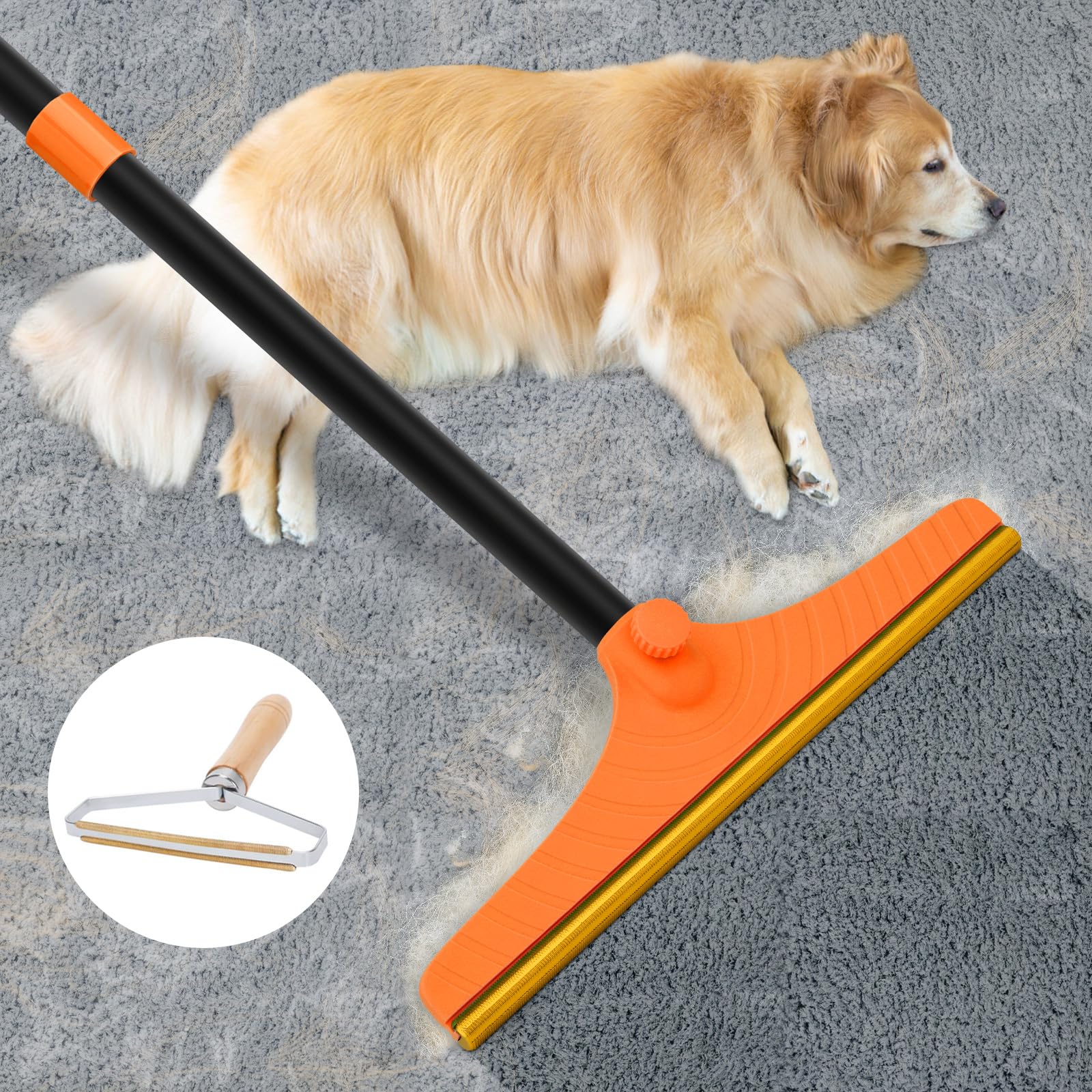 Eaersan versatile tool for car mats, couches, and stairs