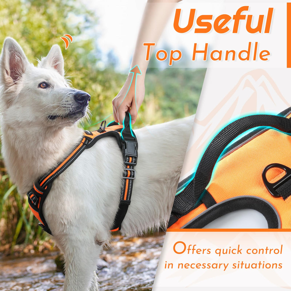Eagloo harness breathable mesh padding provides comfort during long walks