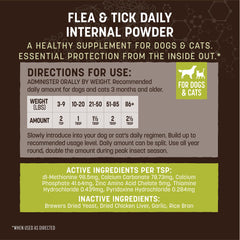 Earth Animal Apothecary dog and cat feeding dish shows easy daily mixing