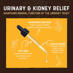 Earth Animal Apothecary liquid supplement dropper-use demonstrates easy dosing for pets.