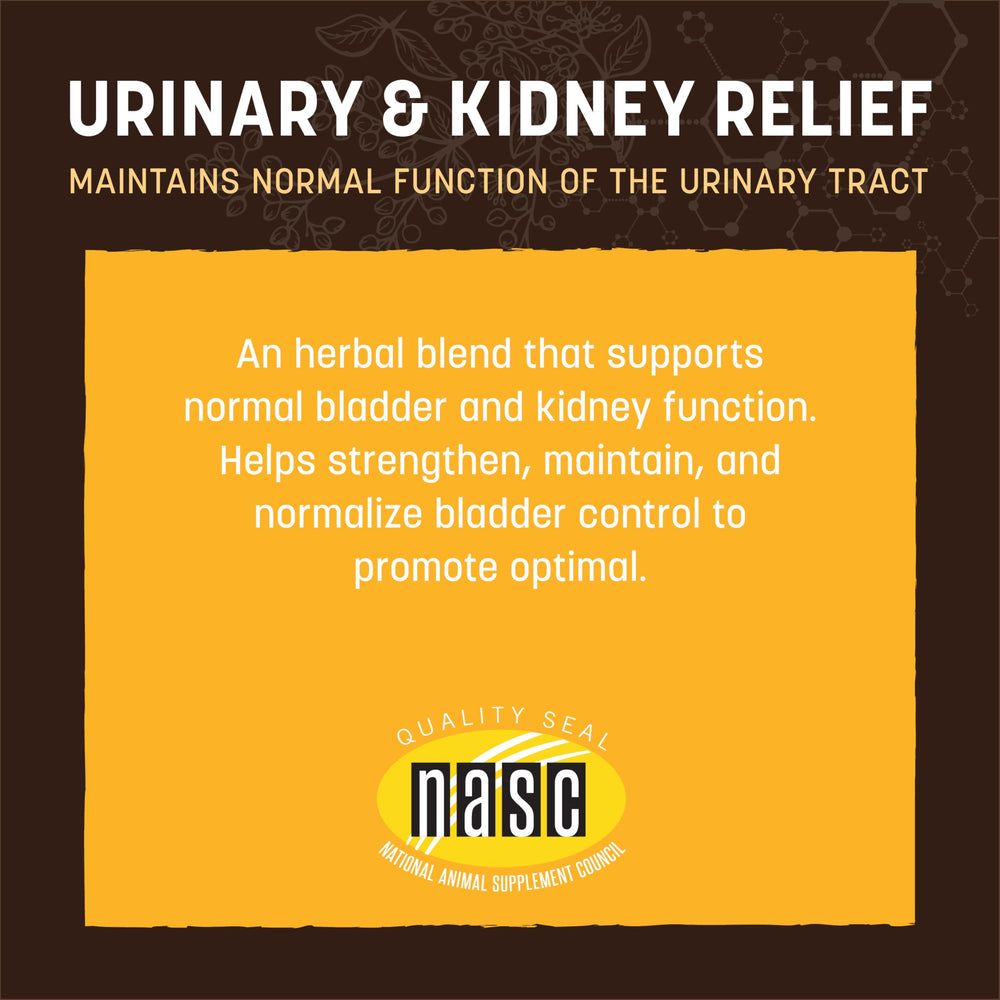Earth Animal Apothecary easy-dosing dropper supports regular urinary care.