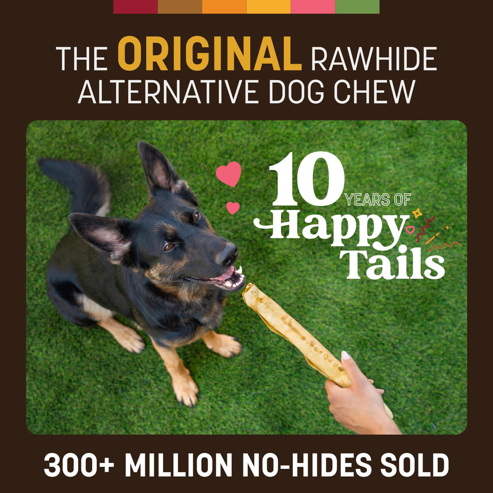 Earth Animal No Hide Rolls peanut butter for long-lasting canine entertainment