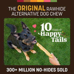 Earth Animal No Hide Rolls peanut butter for long-lasting canine entertainment