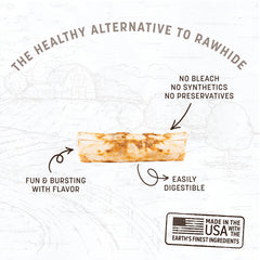 Earth Animal No-Hide Rolls packaging with USA-made badge.