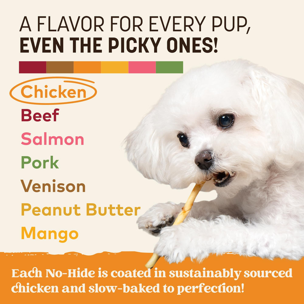 Earth Animal No-Hide Stix 20-piece value pack ideal for daily chews.