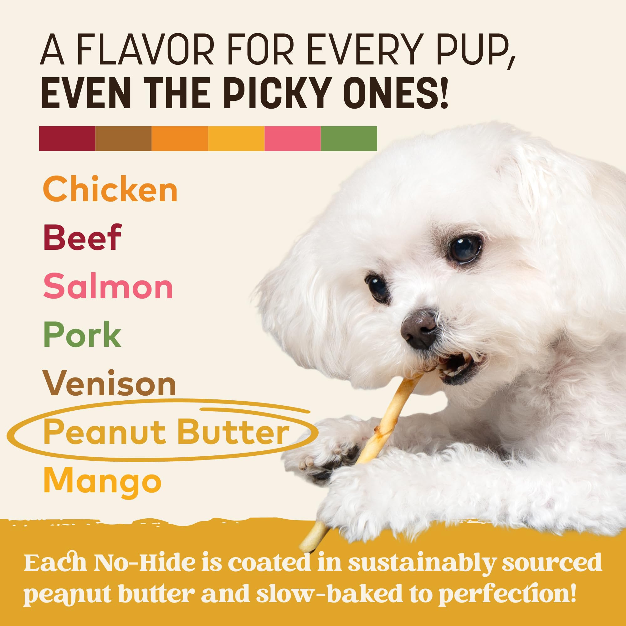 Earth Animal No Hide Stix baking process—carefully baked to perfection.