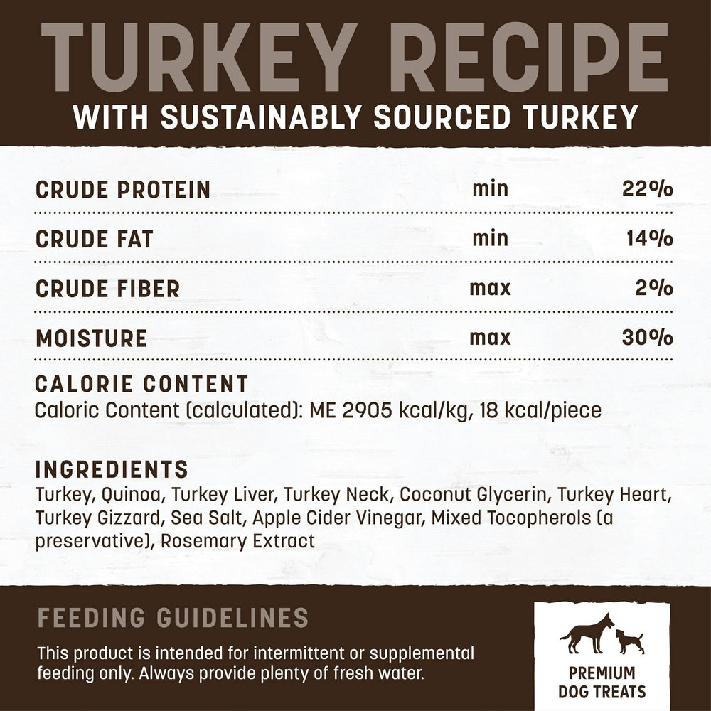 Earth Animal Wisdom Jerky No-Hides packaging highlights absence of artificial additives.