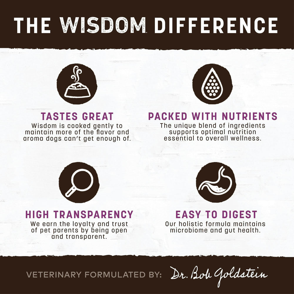Earth Animal Wisdom Air-Dried Jerky small-batch production label assures quality.