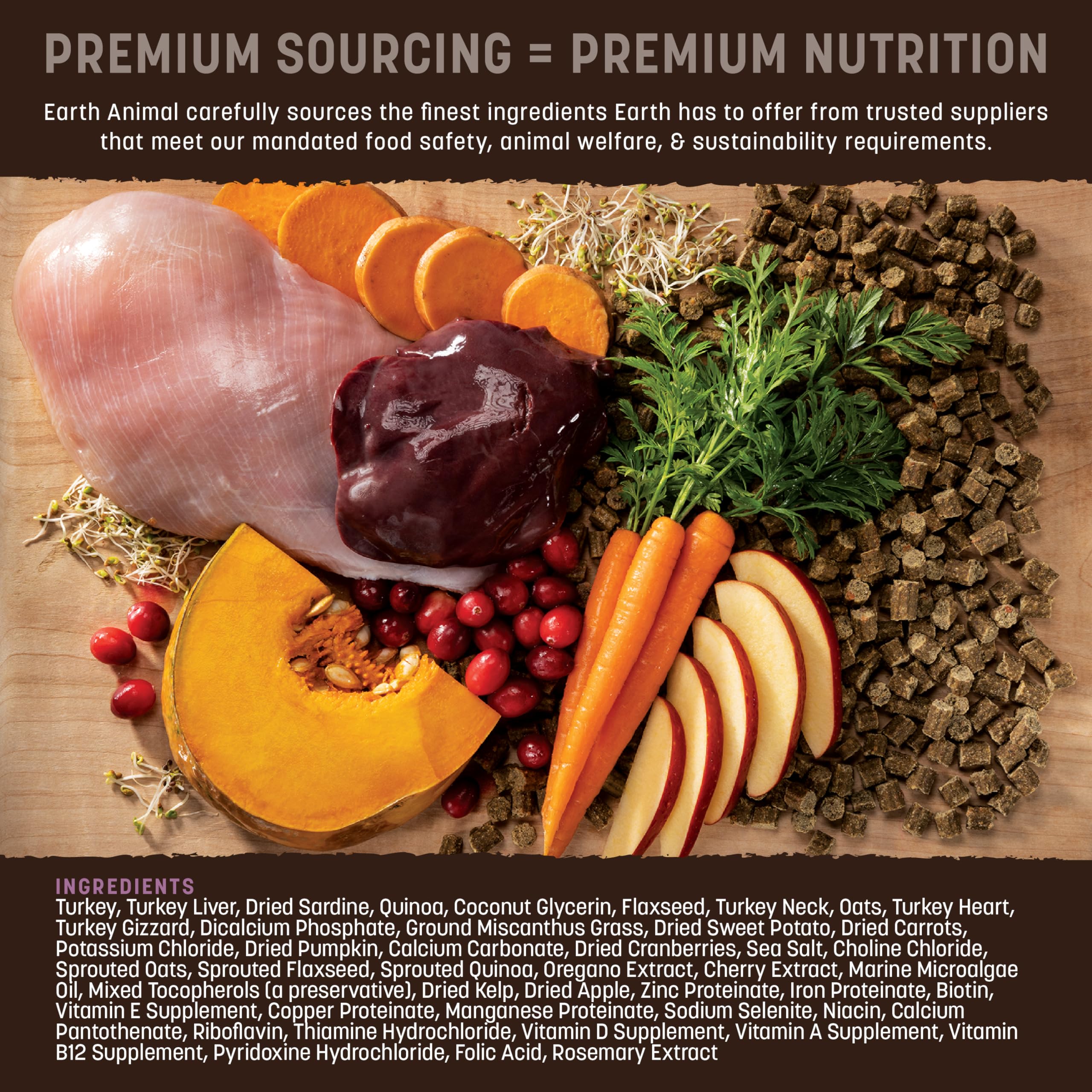 Earth Animal Wisdom ancient grains fruits and vegetables support balanced nutrition