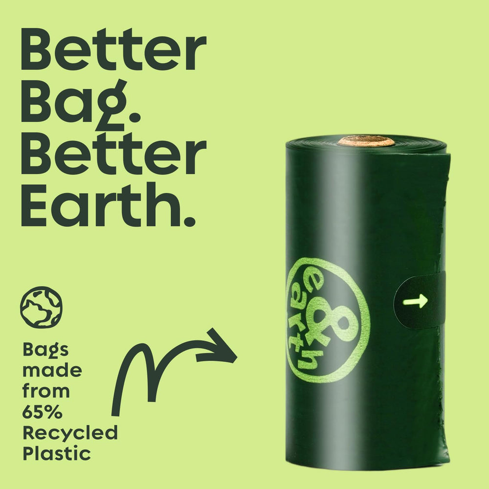 &earth fig-scented bags help mask odors during walks and routines.