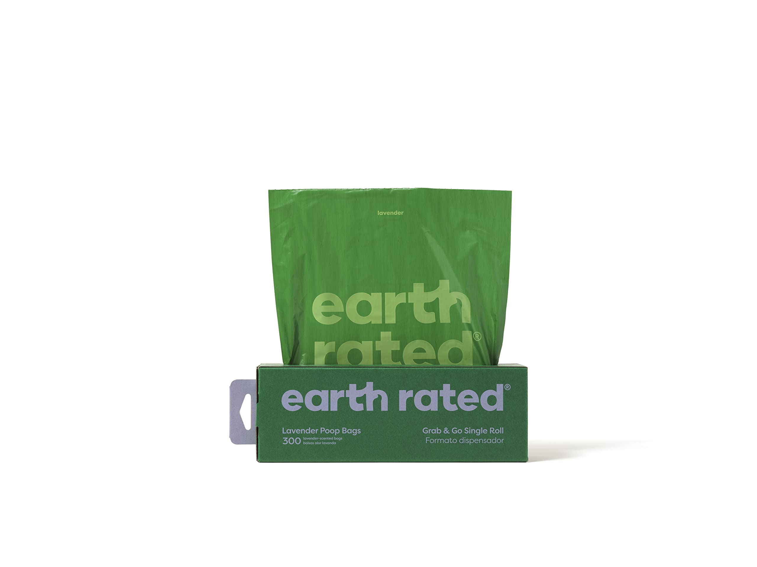 Earth Rated bags made with 65% post-consumer recycled plastic reduce waste