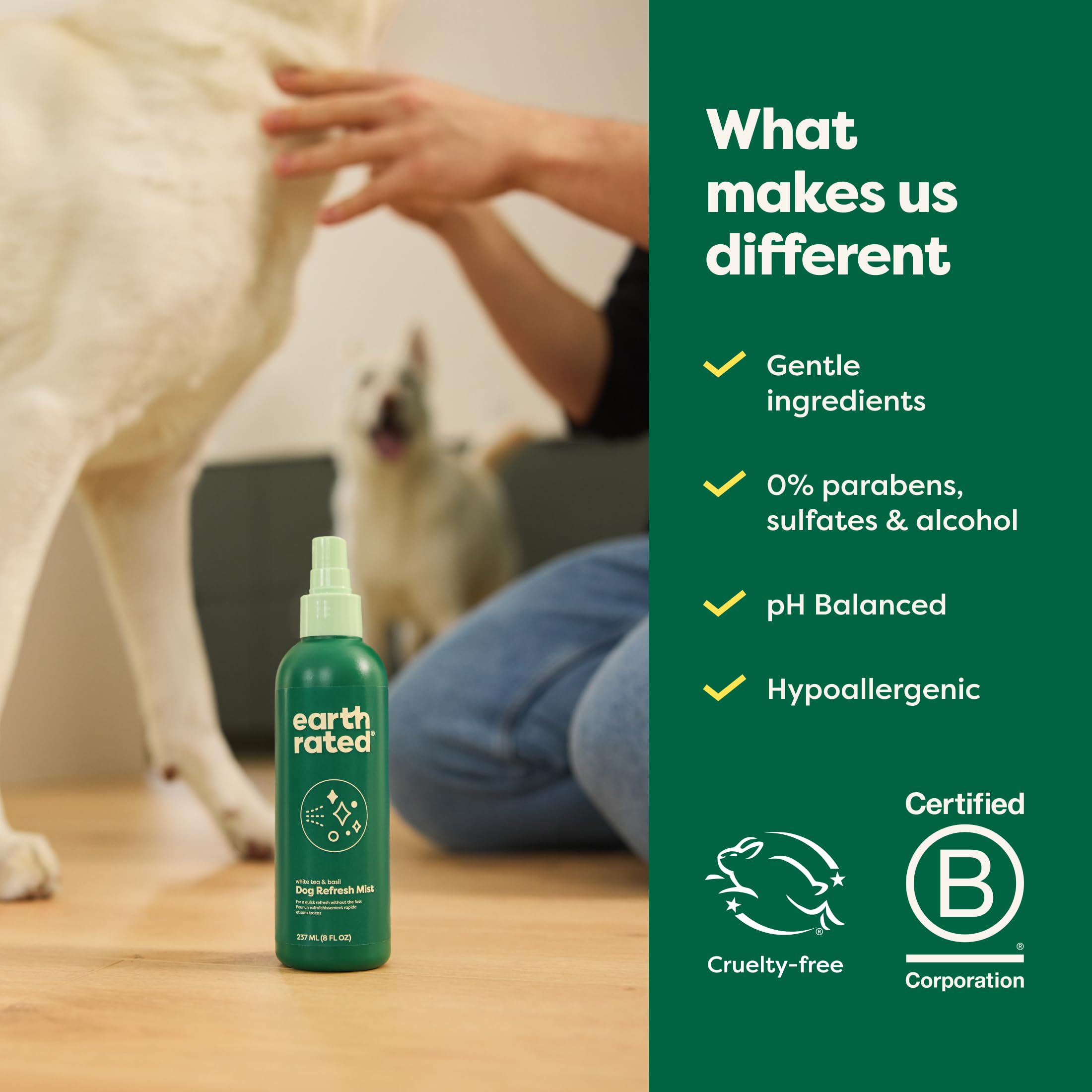 All coat types compatibility makes grooming simpler for any dog.