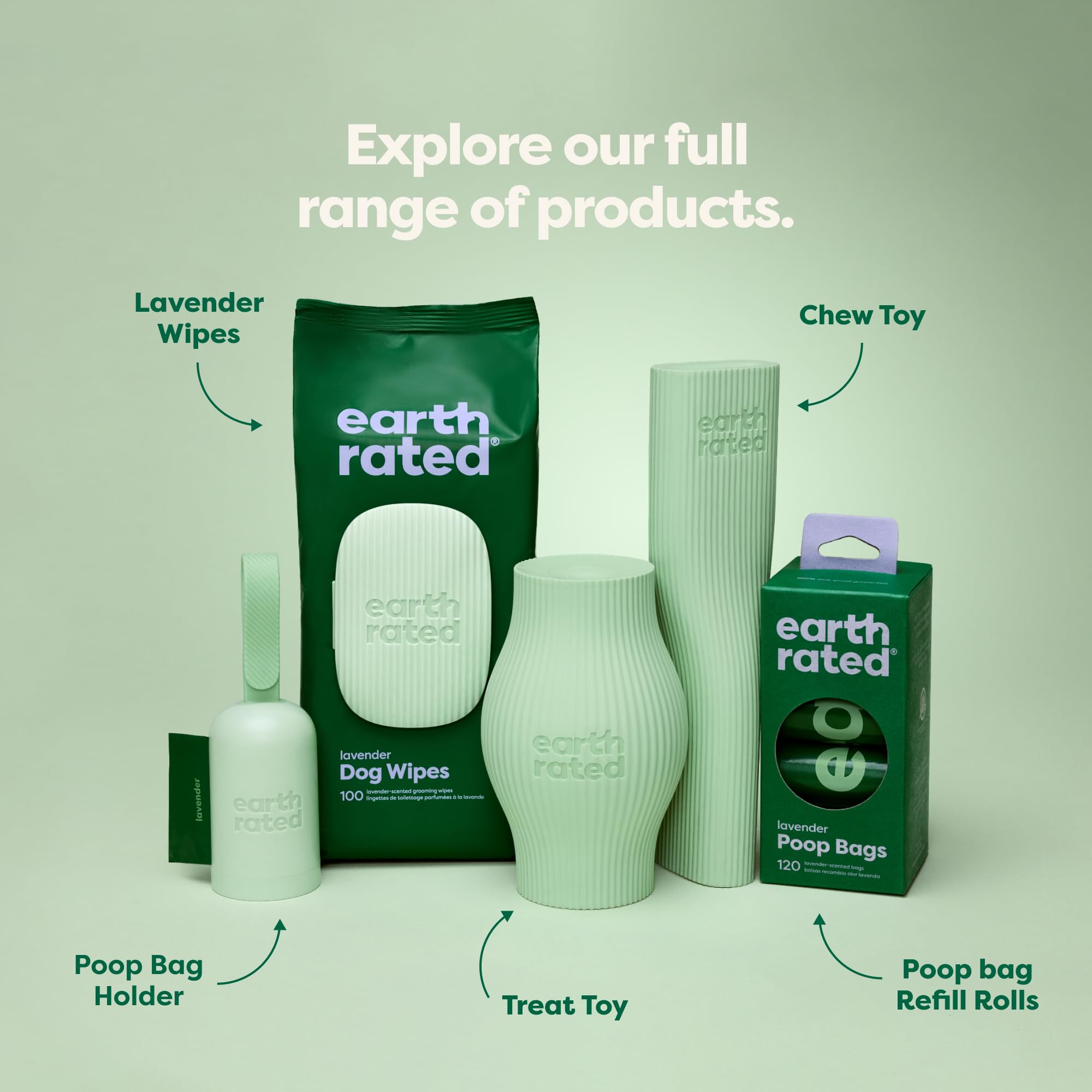 Earth Rated brand mission B Corp certified signals trusted, responsible pet products.