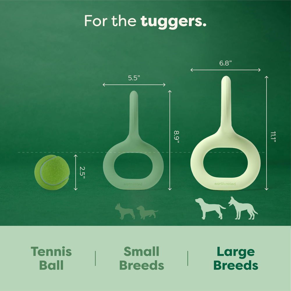Earth Rated Tug of War Toy large size designed for big dogs