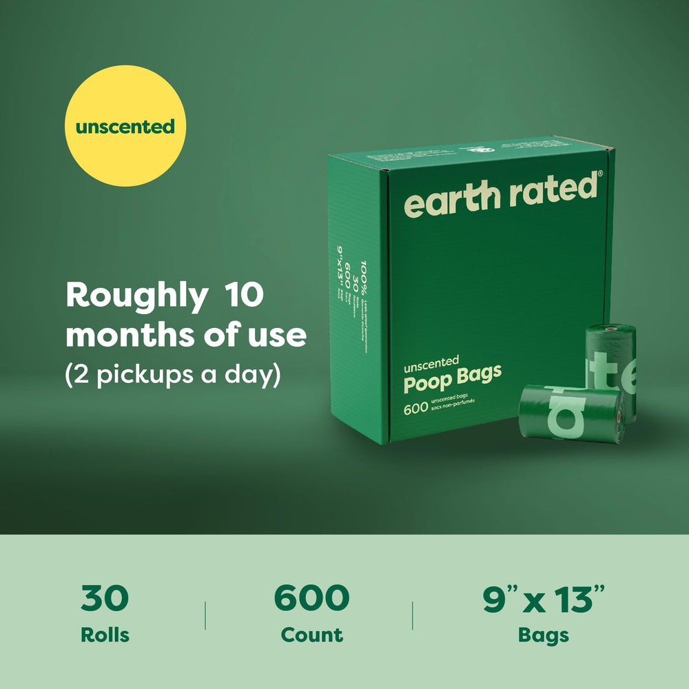 Earth Rated value pack highlights 600-count dog waste bags for daily use