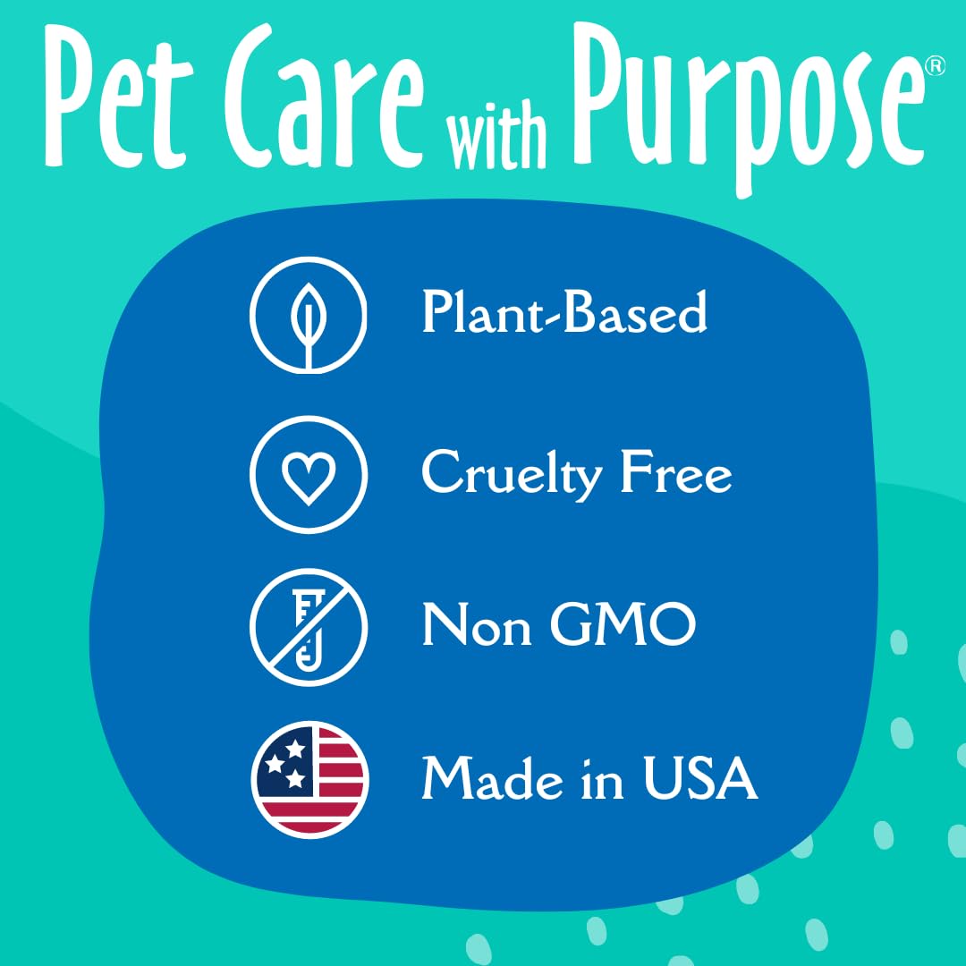 Earthbath cruelty-free USA-made production label for ethical pet care