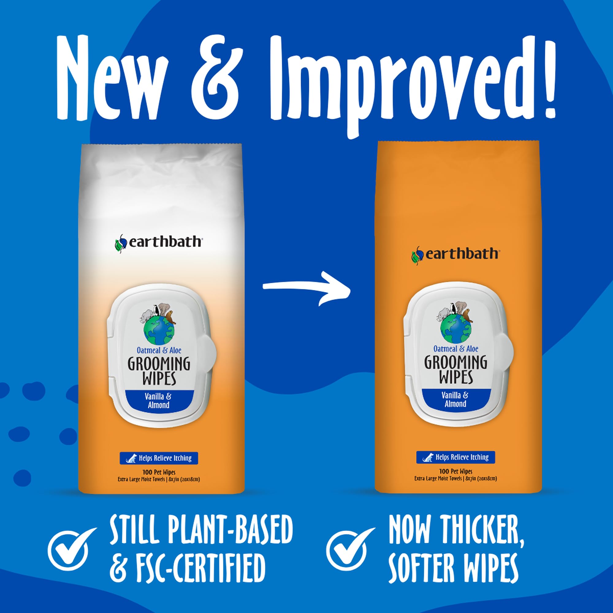 earthbath dog paws wipe demonstrates fast paw cleaning and deodorizing.