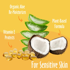 Earthbath shampoo ingredients with aloe vera for gentle cleansing
