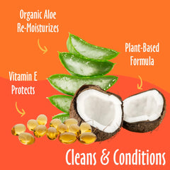 Earthbath Mango Tango foaming lather demonstrates soap-free cleansing for healthy coats