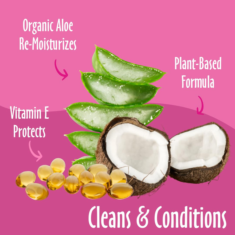 Earthbath Oatmeal Aloe Conditioner on coat delivering nourishing softness