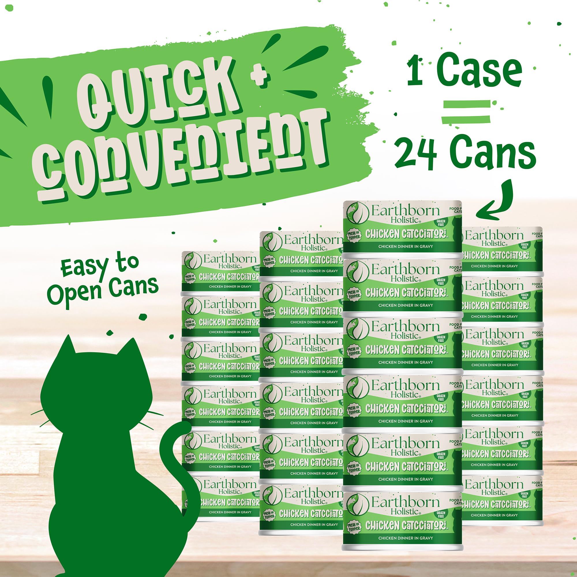 Earthborn Holistic Chicken Catcciatori taurine ingredient closeup signals heart health support.