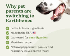 earthbones vegan ingredients list emphasizes allergy-friendly formula.