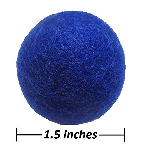 Earthtone Solutions Wool Cat Balls handmade in Nepal with eco-friendly dyes for safe fun.