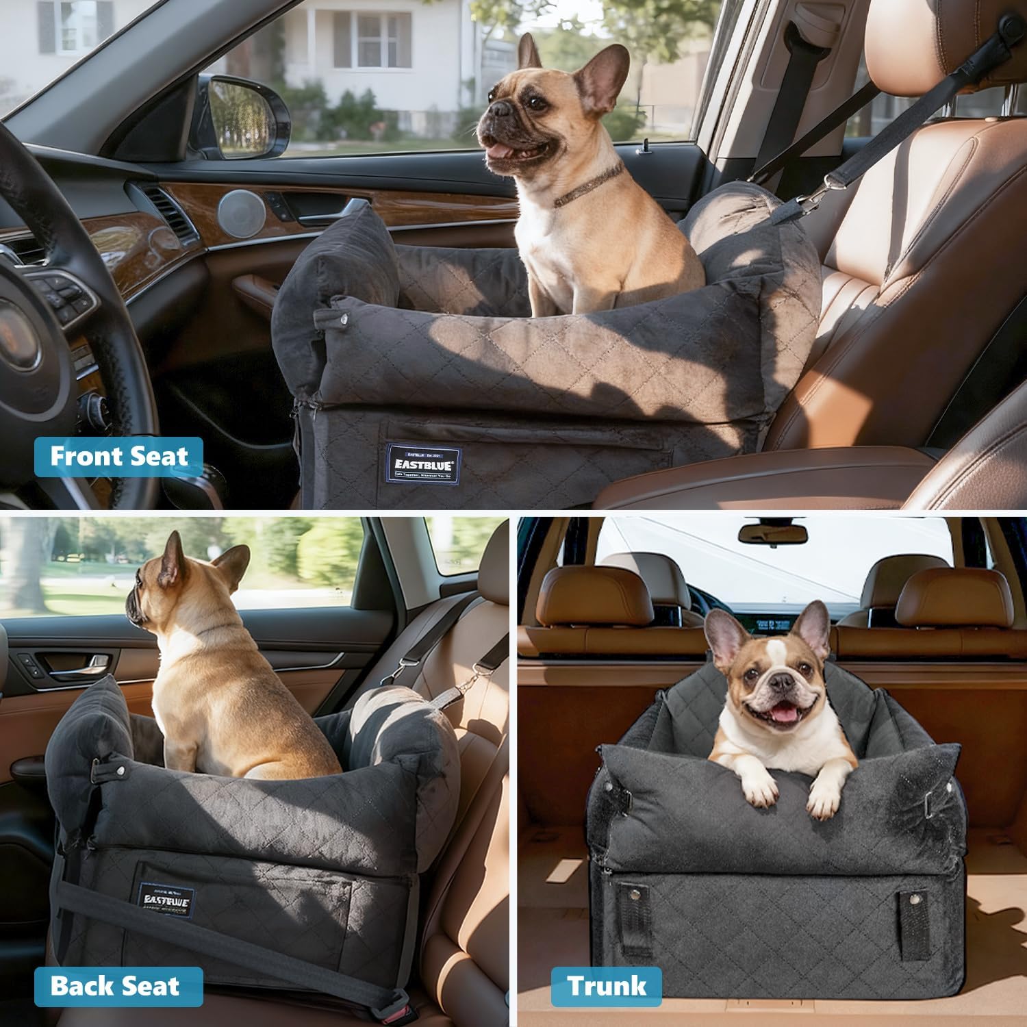 Compact design doubles as portable travel bed for camping and outdoor adventures