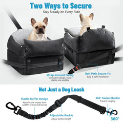 eastblue dog booster cushions assembly demonstrating two removable memory foam layers