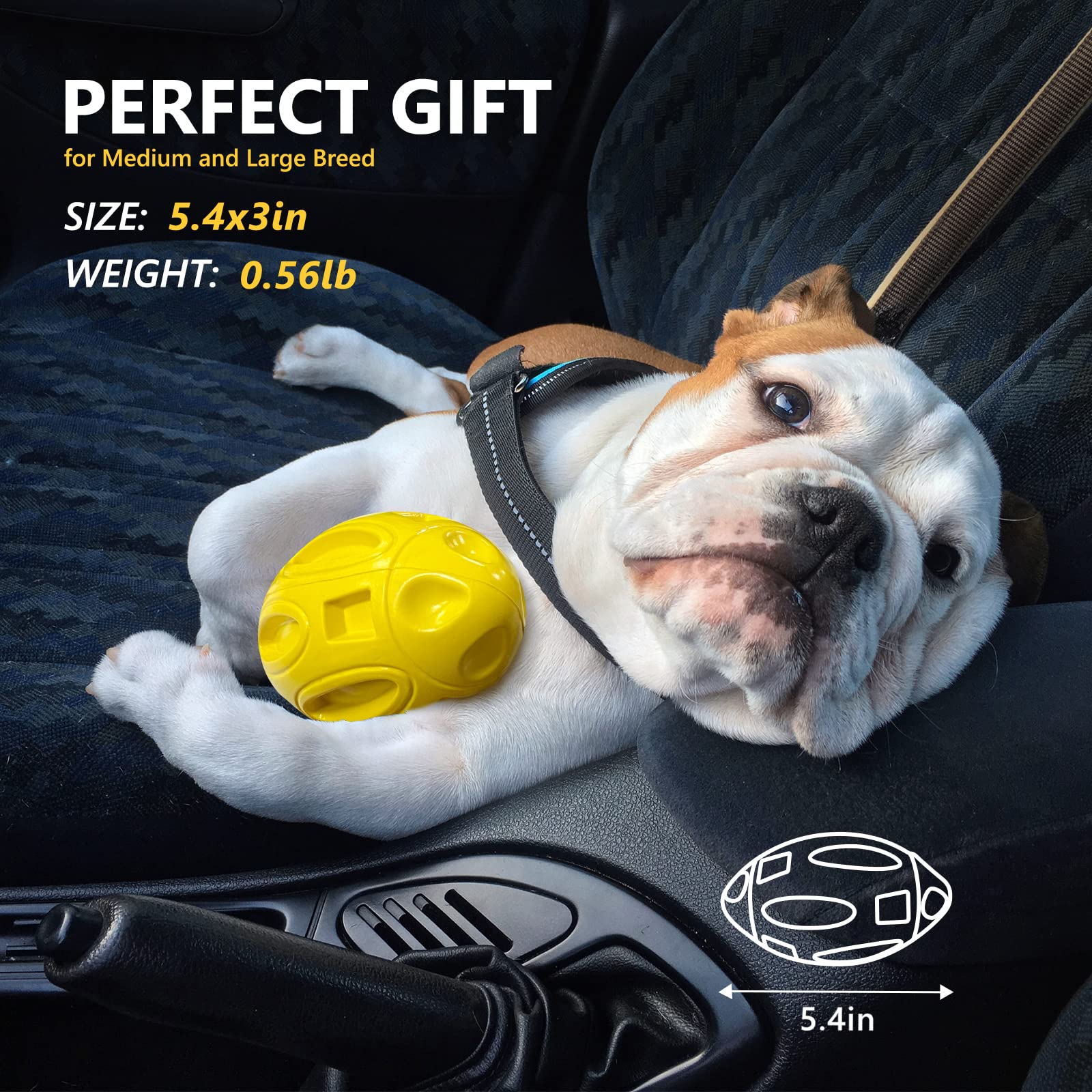EastBLUE large dog toy in use shows durability during tough chews.
