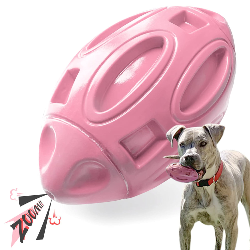 EastBLUE squeaky dog toy ball for medium and large dogs boosts playtime.