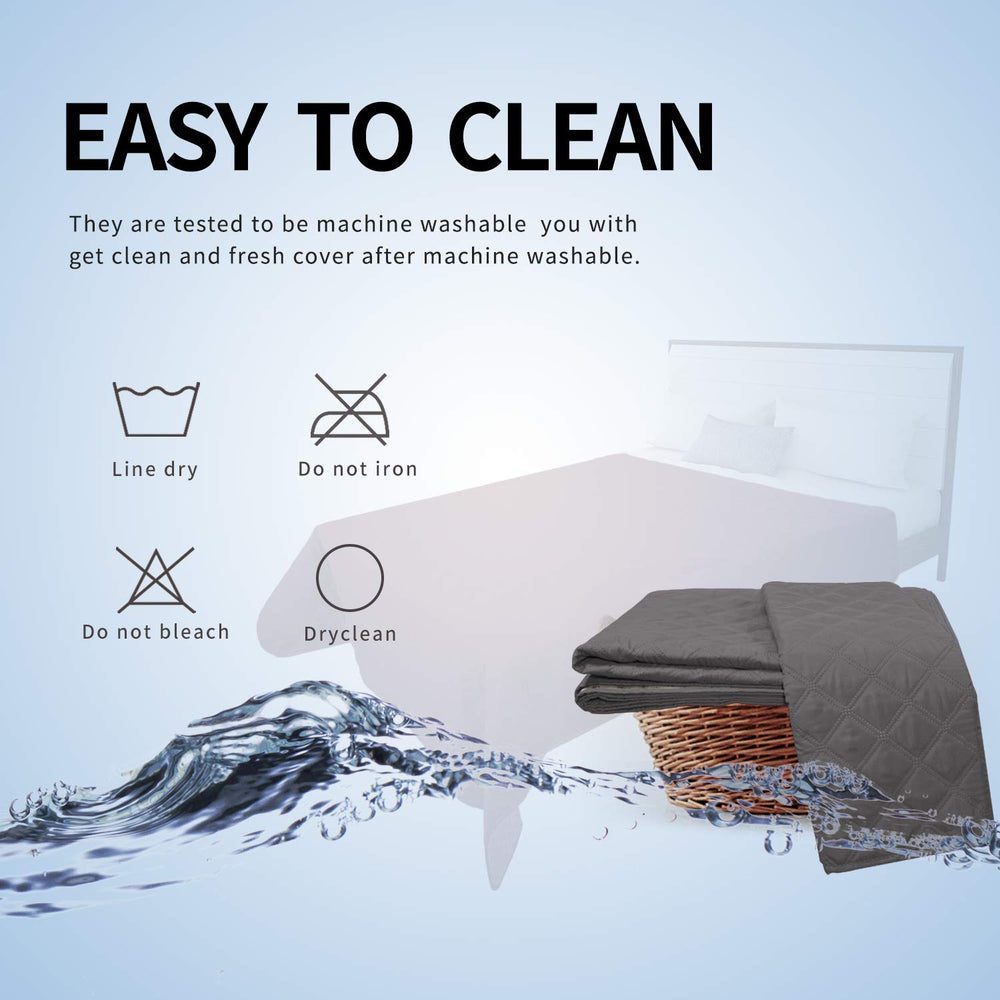 Easy-Going durable polyester fabric closeup shows softness and waterproof layer.