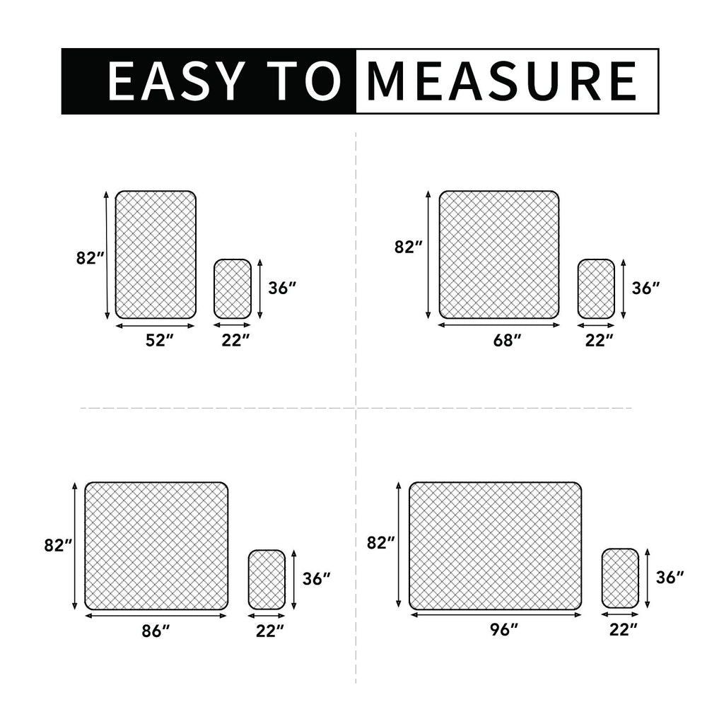 Easy-Going measuring guide and size options help you choose the right fit.