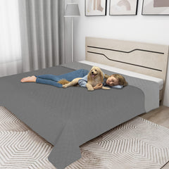 Easy-Going reversible color option showing gray and light gray for versatile home styling