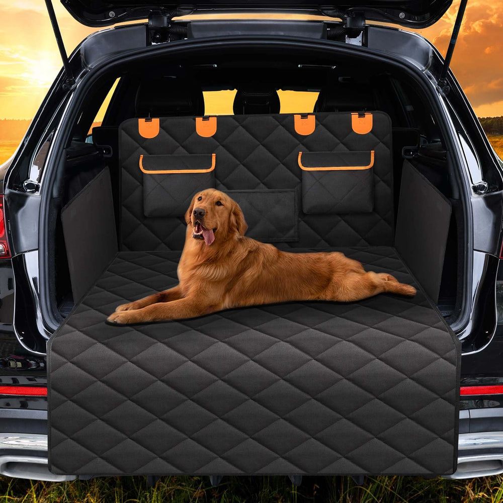 EasyHaWei cargo liner full setup keeps SUV trunk clean and organized
