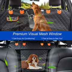 EasyHaWei dog car seat cover waterproof backseat protection against spills.