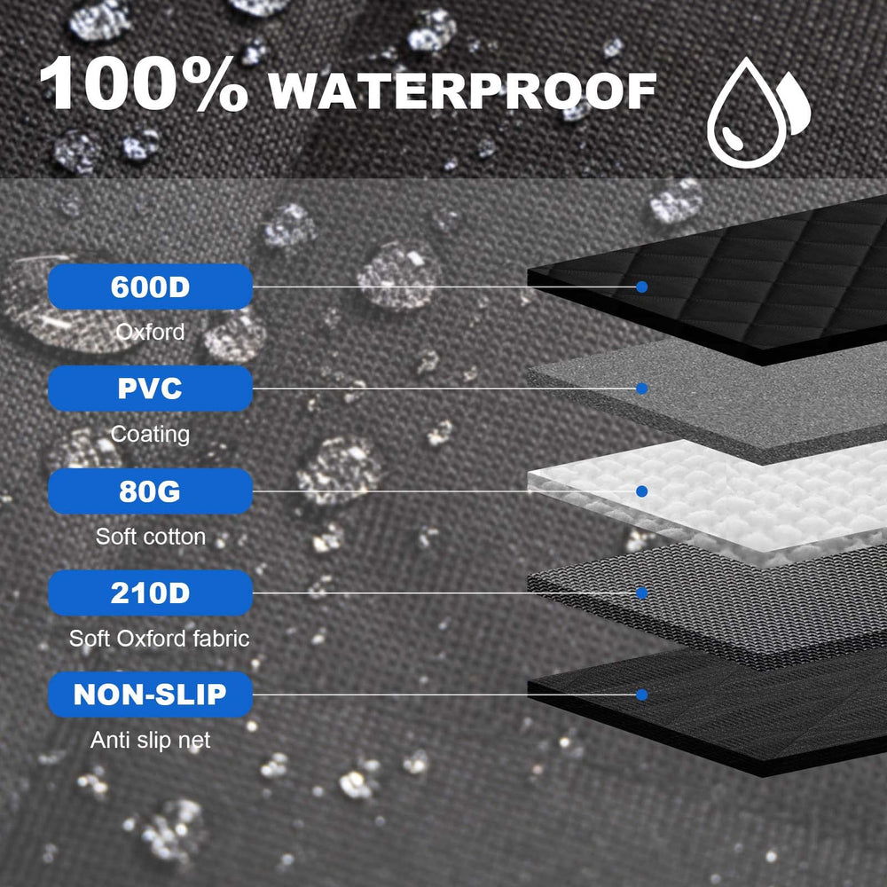 EasyHaWei universal-fit side flaps suit most SUVs and vans