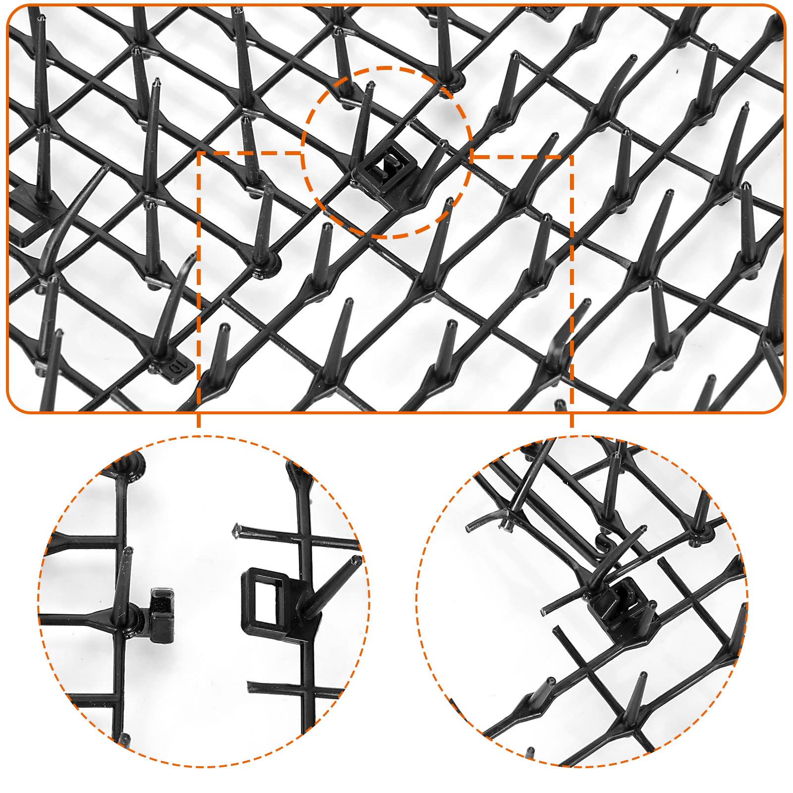 EATHEATY scat mat made of durable PP demonstrates longevity for indoor and outdoor use