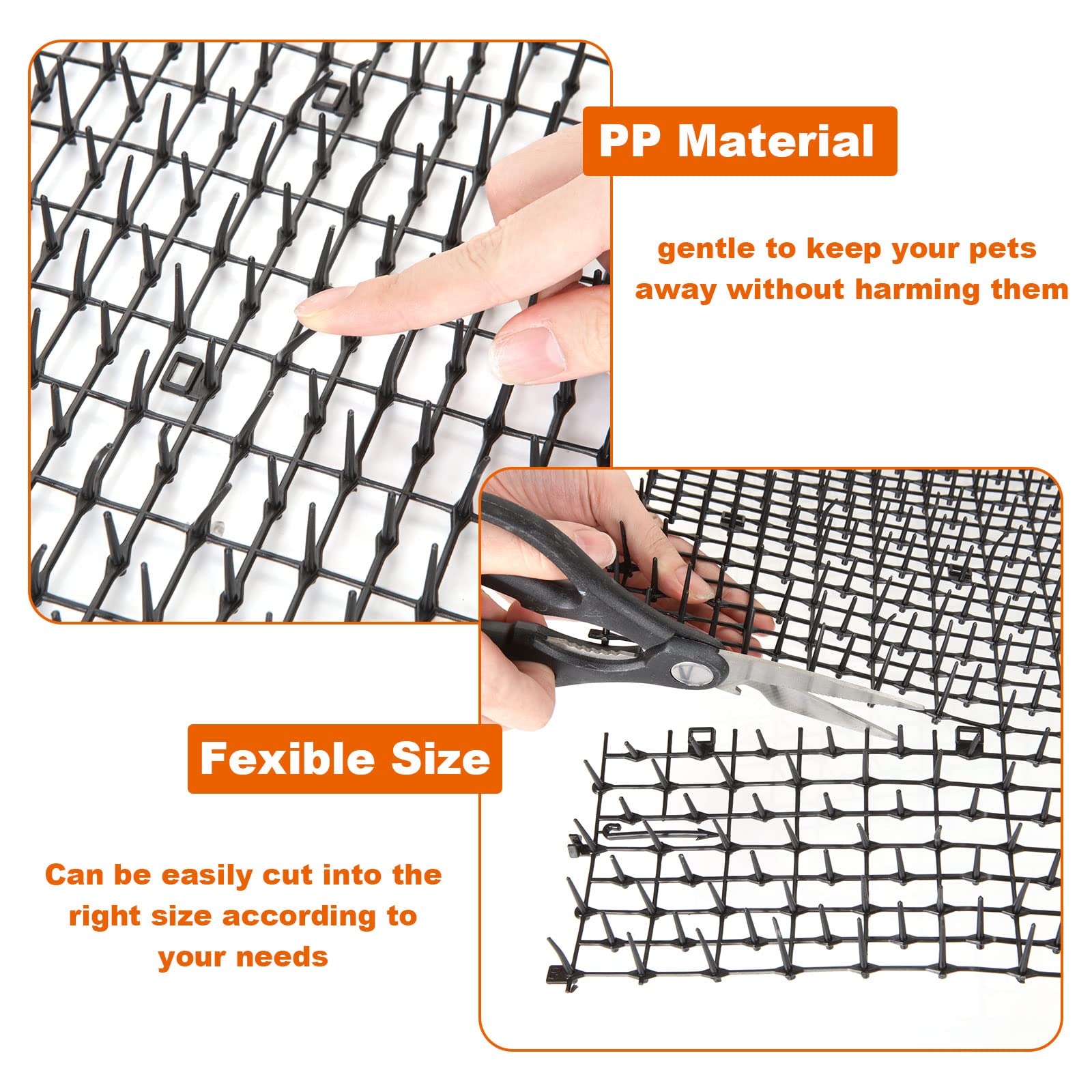 EATHEATY scat mat installation shows easy paving and adjustable sizing