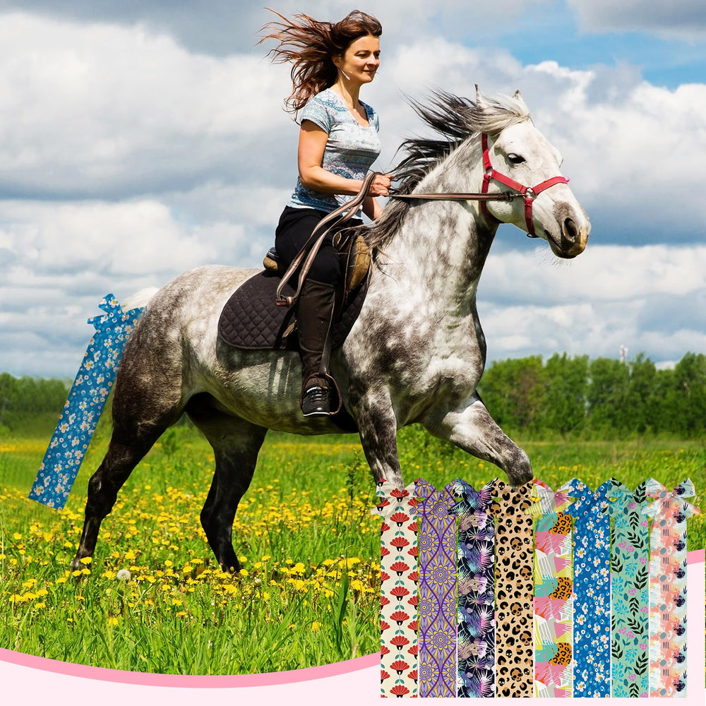 Eccliy horse tail bag 22-inch length fits most ponytails securely