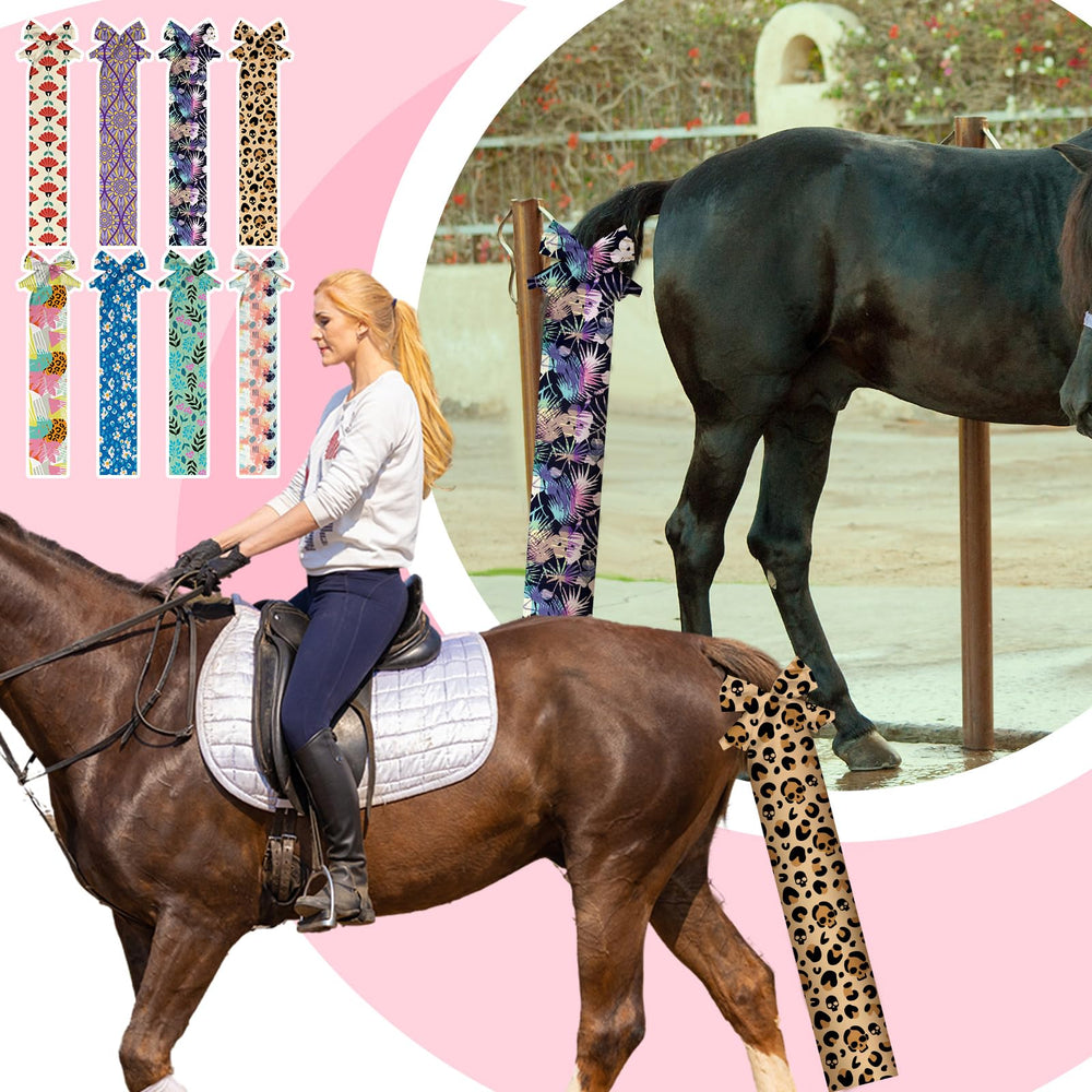 Eccliy horse tail bag protects ponytail from dirt and breakage during rides