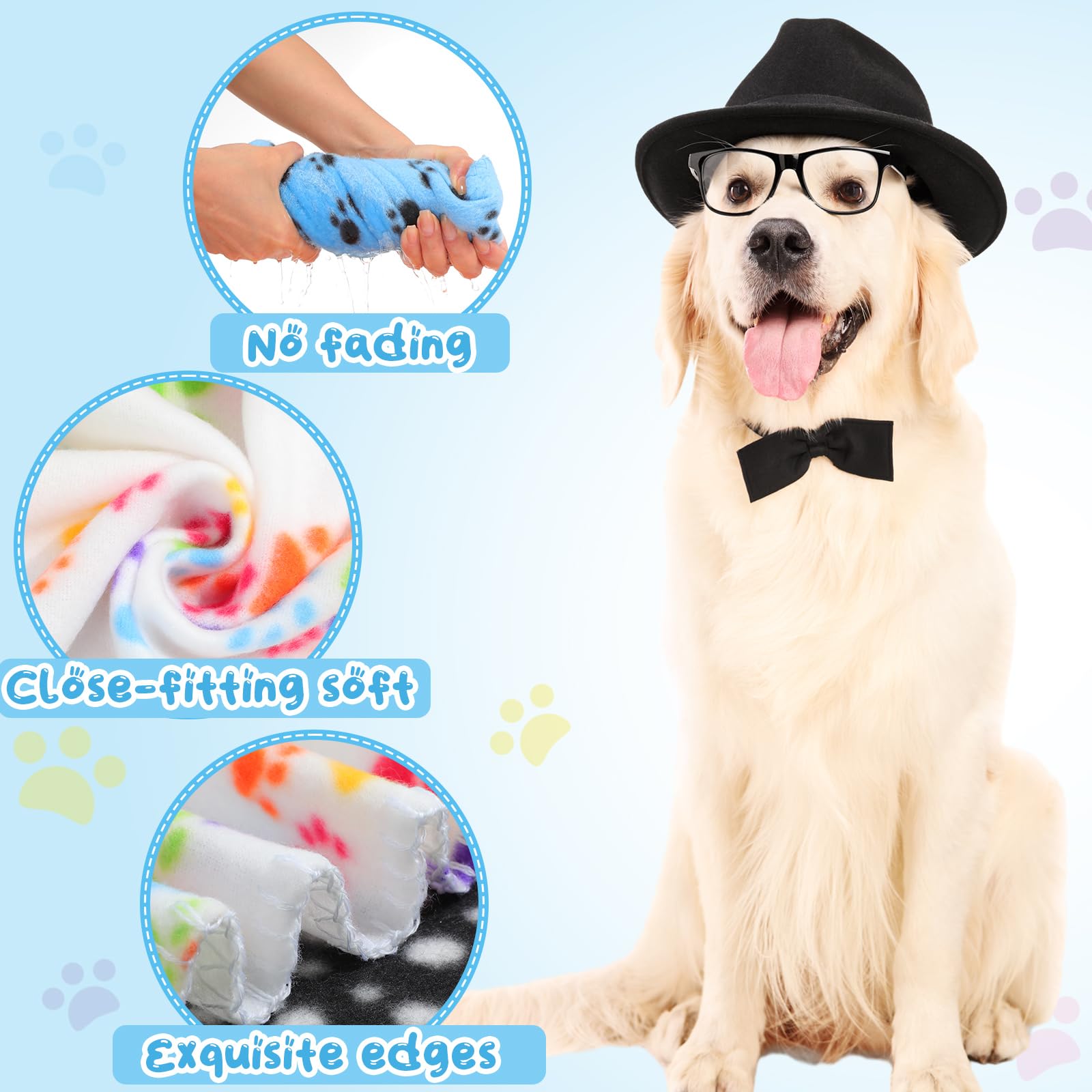 Eccliy puppy blanket 20-styles collection offers varied looks and moods.